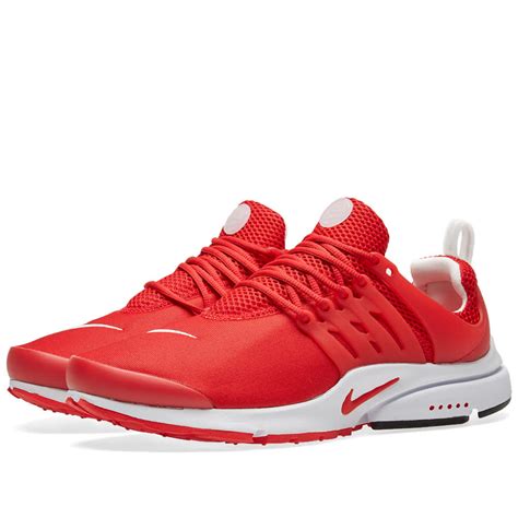 nike air presto rot weiß|Nike Presto white university red.